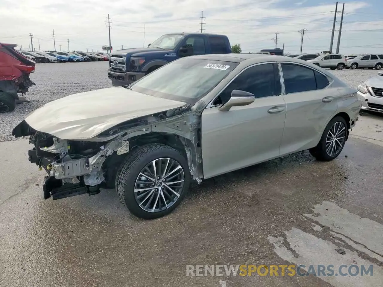 1 fotografías del automóvil dañado 58ADZ1B17SU186638 LEXUS ES350 2025