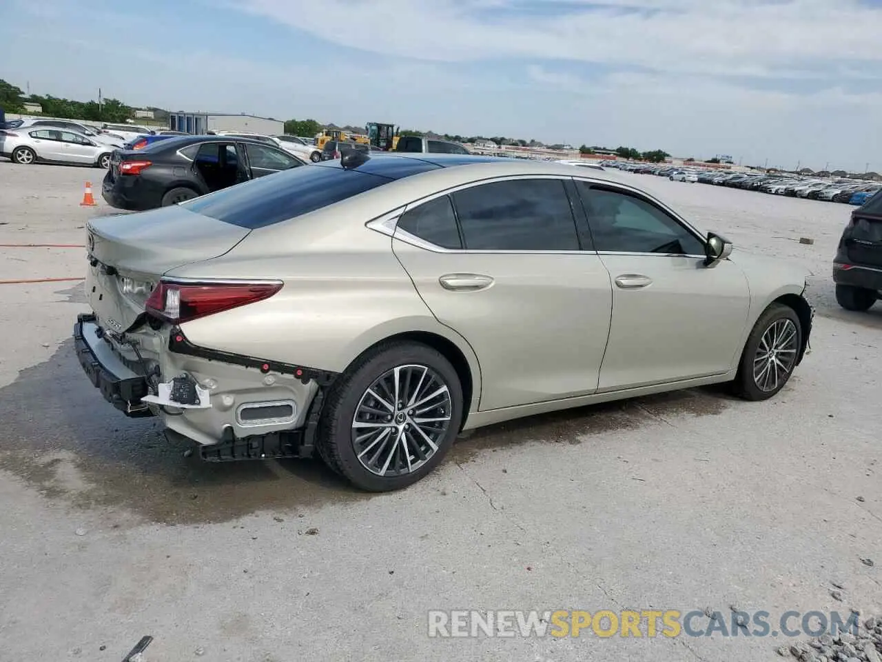 3 fotografías del automóvil dañado 58ADZ1B17SU186638 LEXUS ES350 2025
