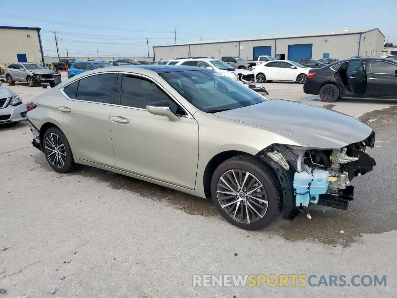 4 fotografías del automóvil dañado 58ADZ1B17SU186638 LEXUS ES350 2025