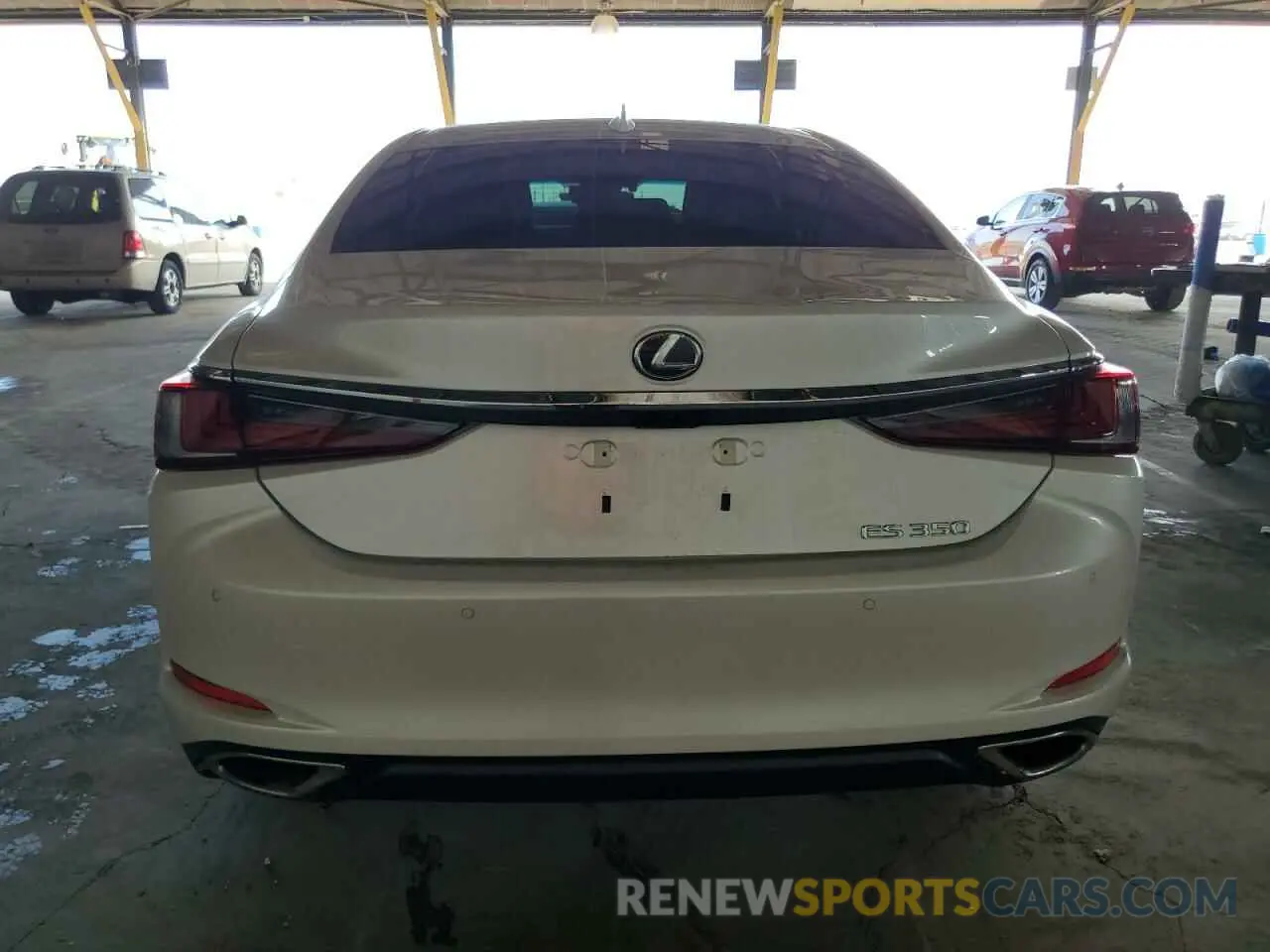 6 fotografías del automóvil dañado 58ADZ1B19SU185927 LEXUS ES350 2025