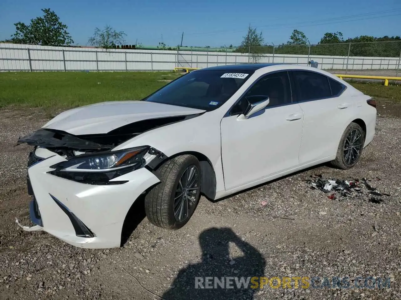1 fotografías del automóvil dañado 58ADZ1B1XSU188240 LEXUS ES350 2025