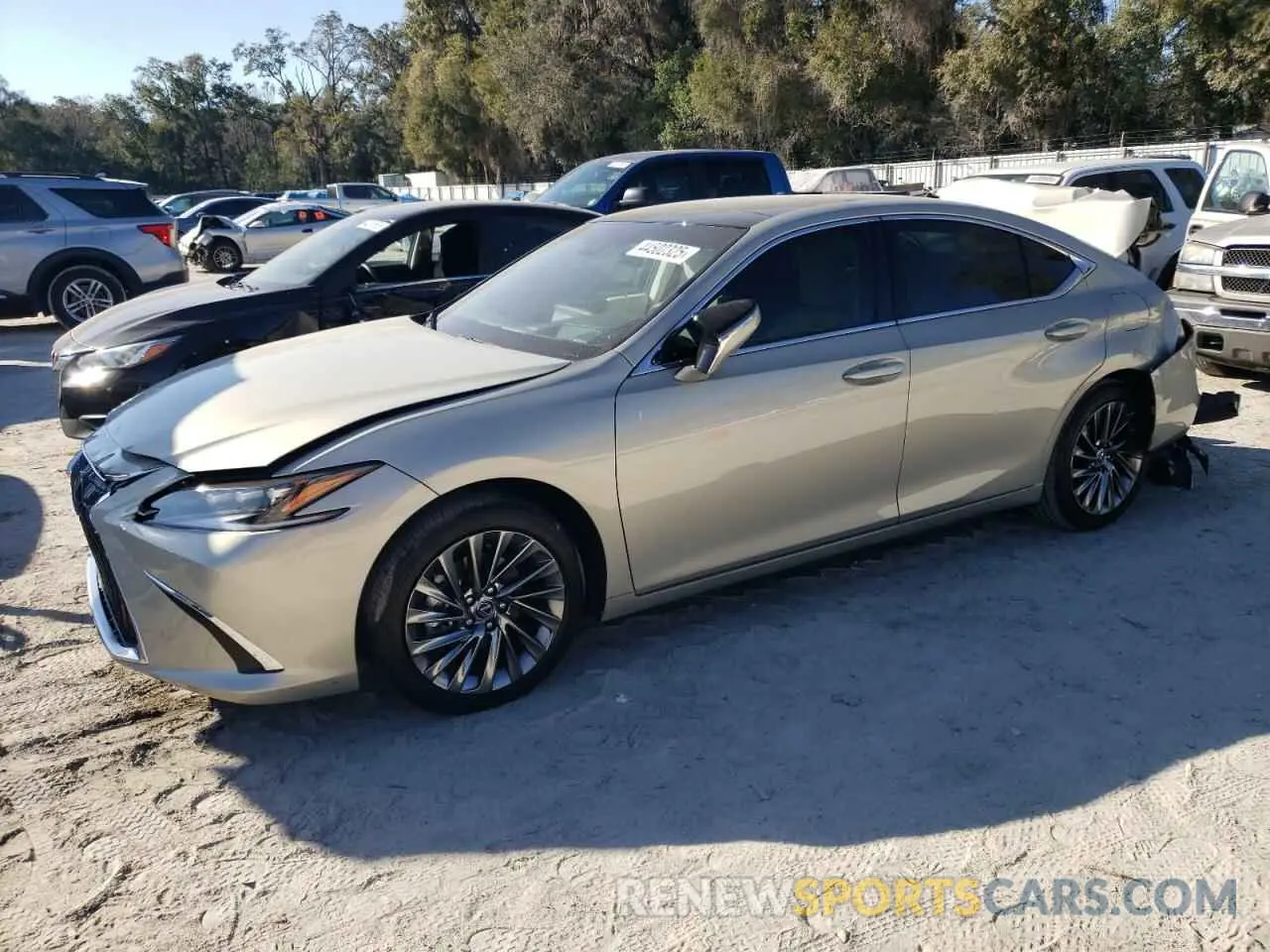 1 fotografías del automóvil dañado 58AFZ1B16SU190625 LEXUS ES350 2025