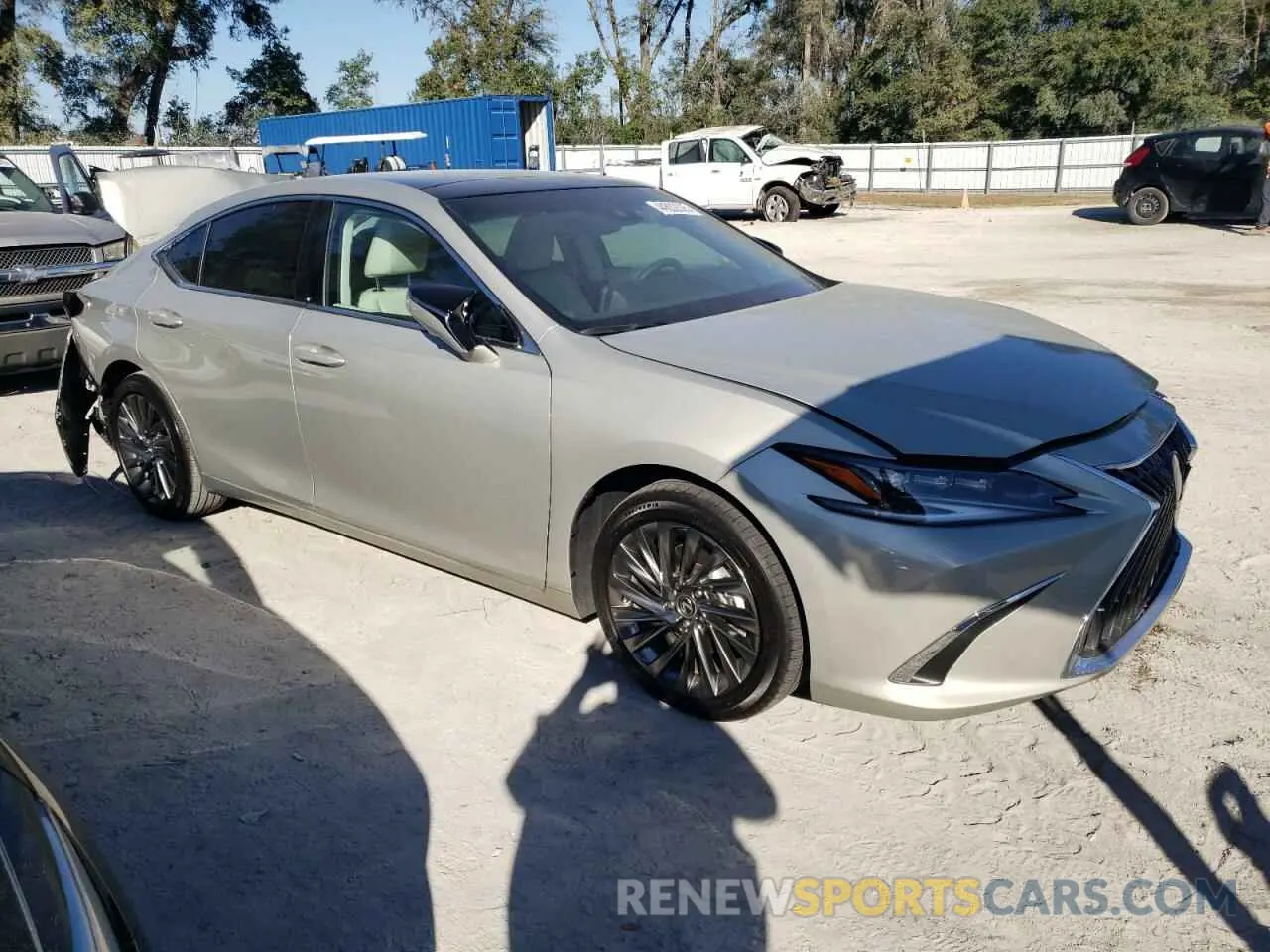 4 fotografías del automóvil dañado 58AFZ1B16SU190625 LEXUS ES350 2025