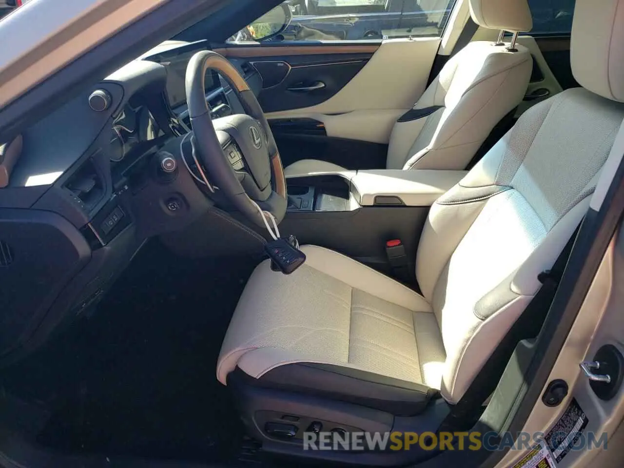 7 fotografías del automóvil dañado 58AFZ1B16SU190625 LEXUS ES350 2025