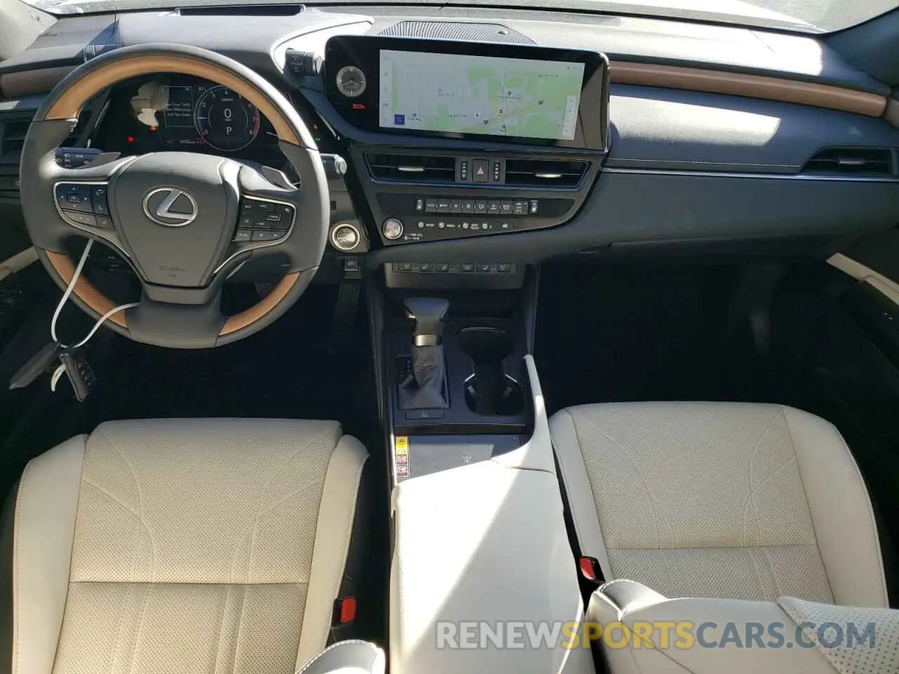 8 fotografías del automóvil dañado 58AFZ1B16SU190625 LEXUS ES350 2025