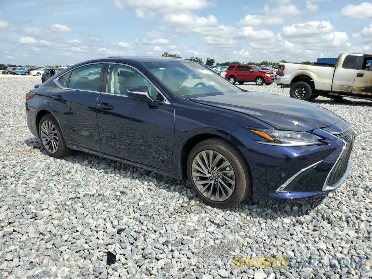 4 fotografías del automóvil dañado 58AFZ1B16SU197302 LEXUS ES350 2025