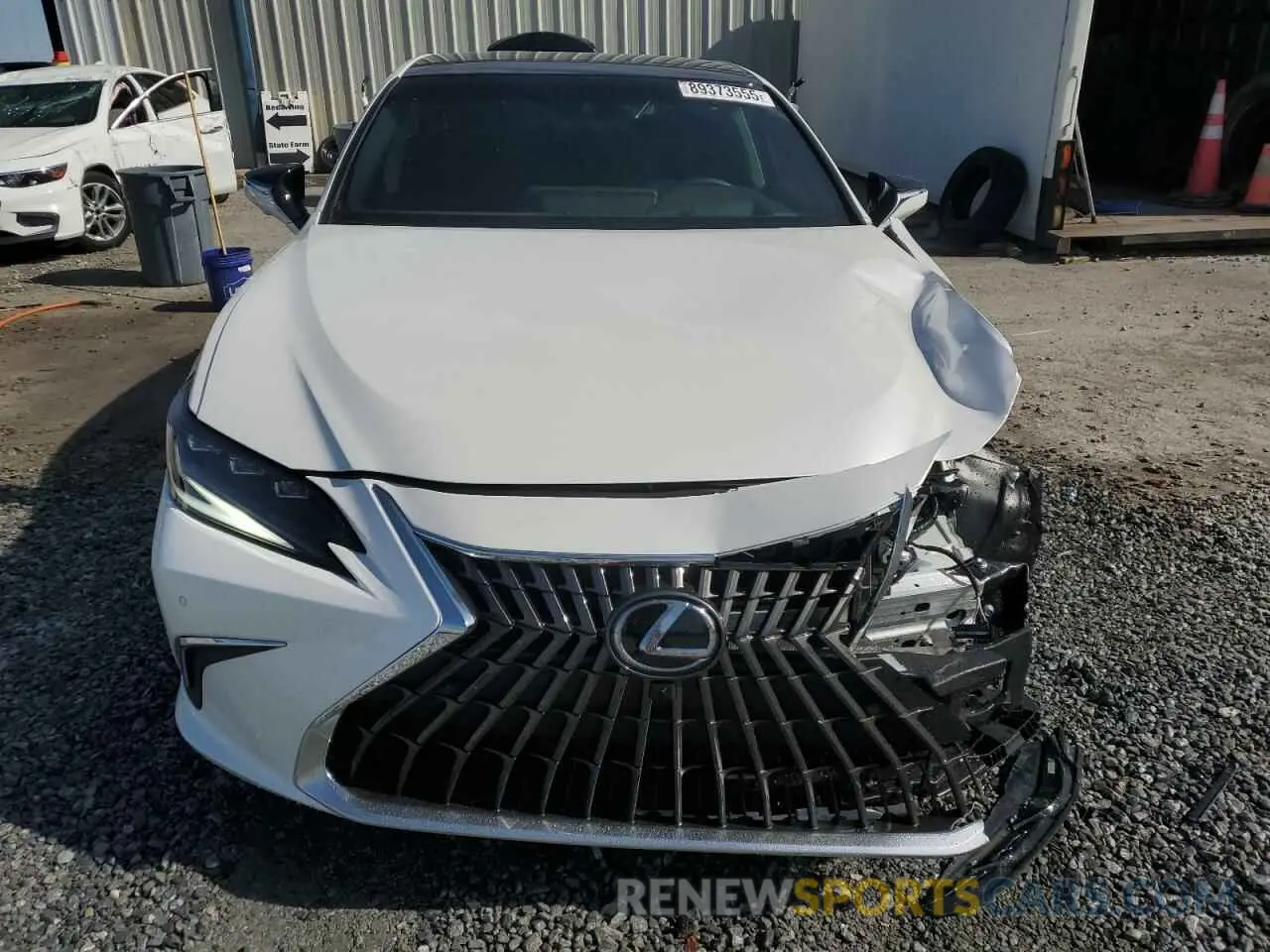 5 fotografías del automóvil dañado 58AFZ1B1XSU191521 LEXUS ES350 2025