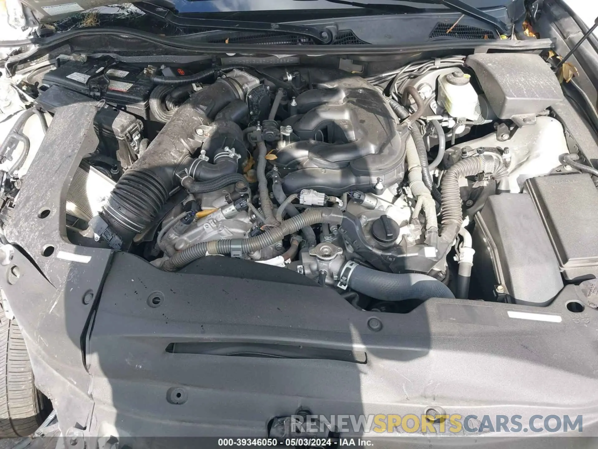 10 fotografías del automóvil dañado JTHBE1BL5FA010886 LEXUS GS 350 2015