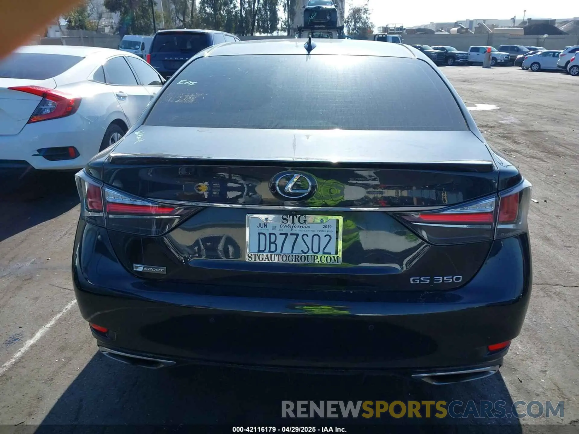 16 fotografías del automóvil dañado JTHBZ1BL0KA017002 LEXUS GS 350 2019