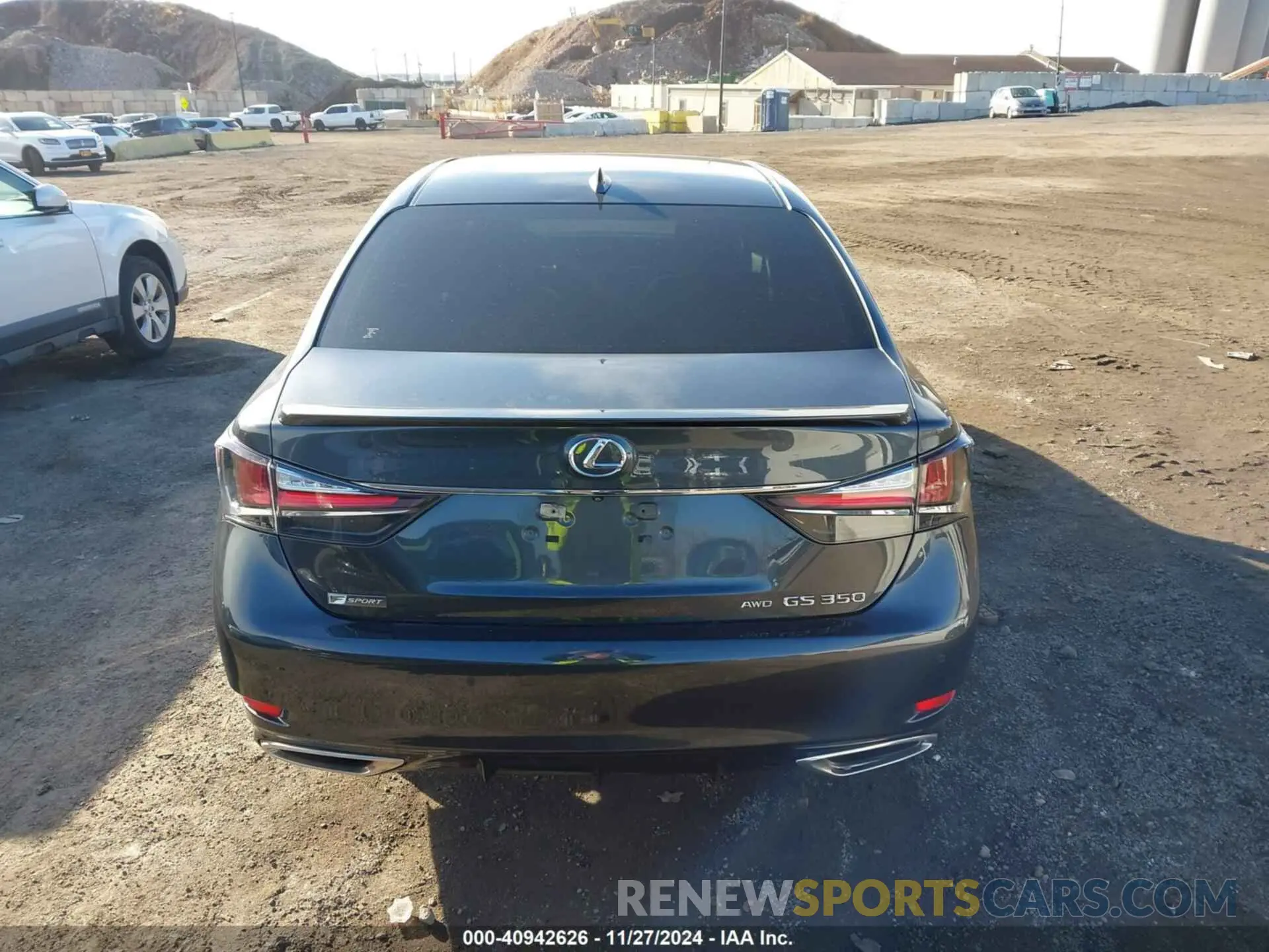 16 fotografías del automóvil dañado JTHCZ1BL1KA010841 LEXUS GS 350 2019
