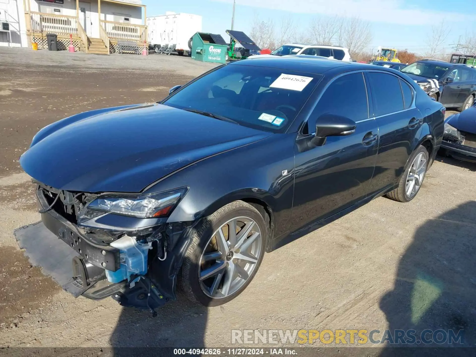 2 fotografías del automóvil dañado JTHCZ1BL1KA010841 LEXUS GS 350 2019