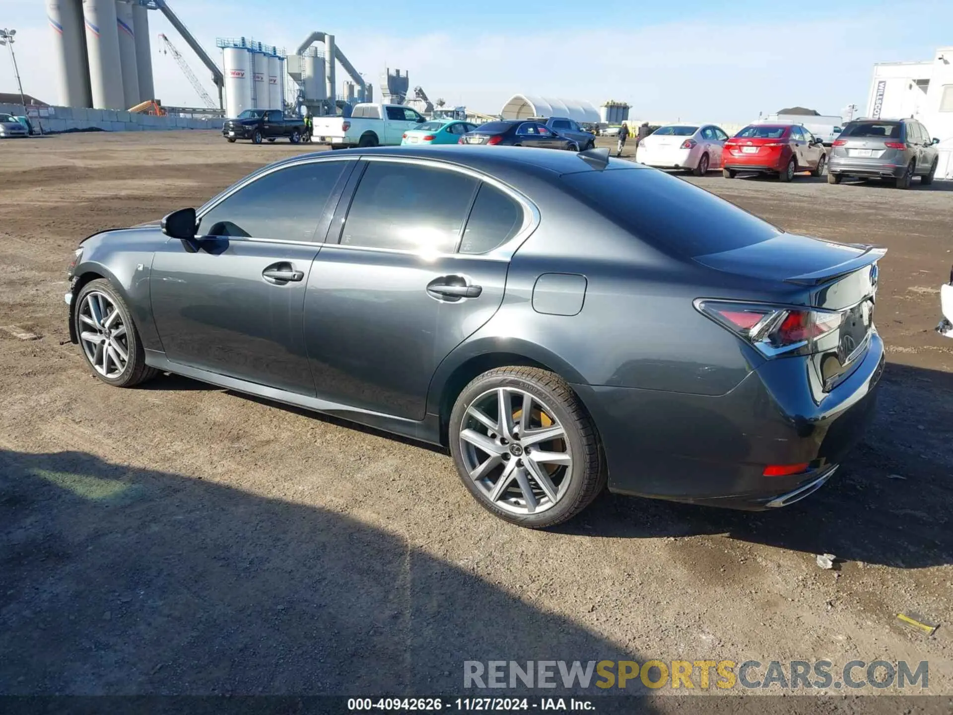 3 fotografías del automóvil dañado JTHCZ1BL1KA010841 LEXUS GS 350 2019