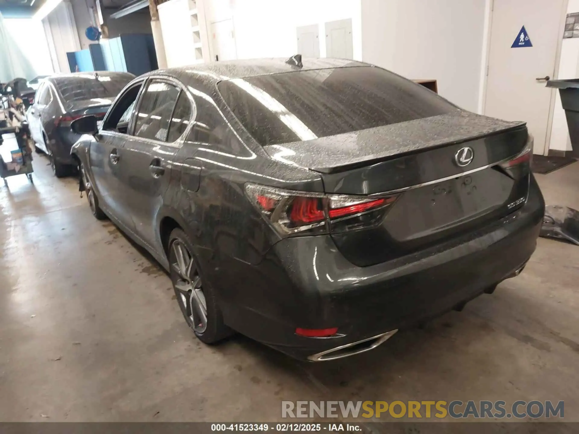 3 fotografías del automóvil dañado JTHEZ1BL0LA020478 LEXUS GS 350 2020