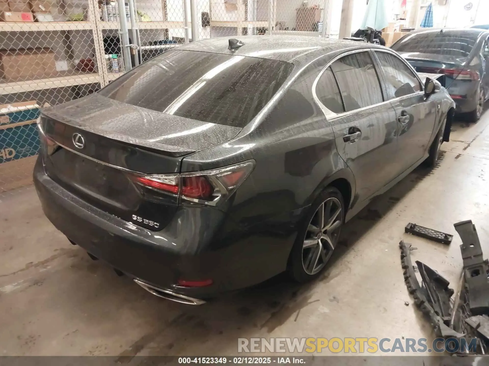 4 fotografías del automóvil dañado JTHEZ1BL0LA020478 LEXUS GS 350 2020