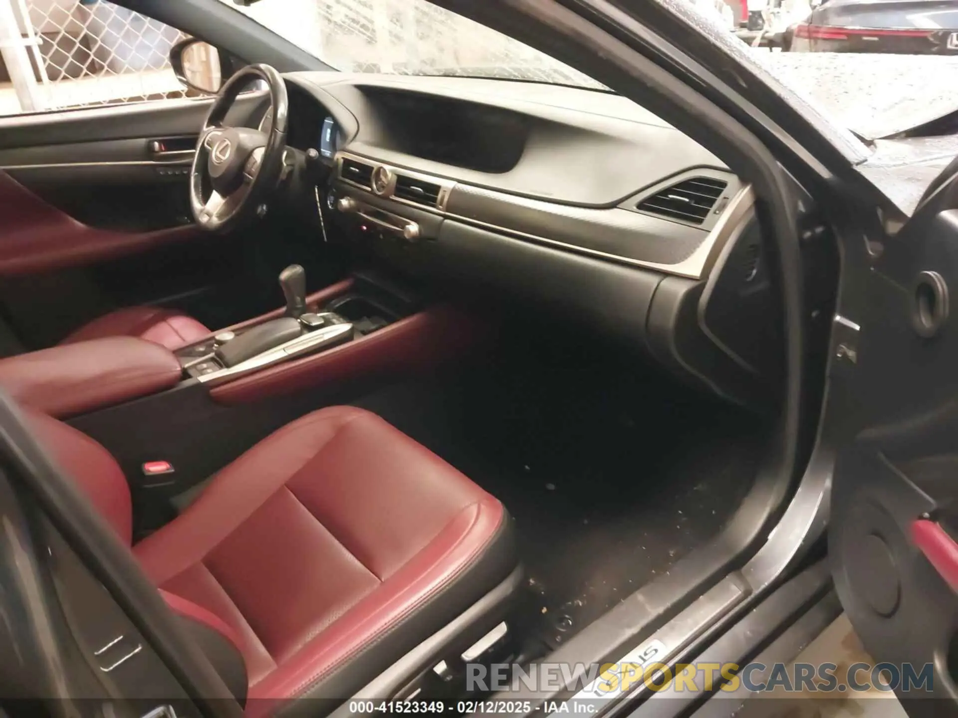 5 fotografías del automóvil dañado JTHEZ1BL0LA020478 LEXUS GS 350 2020