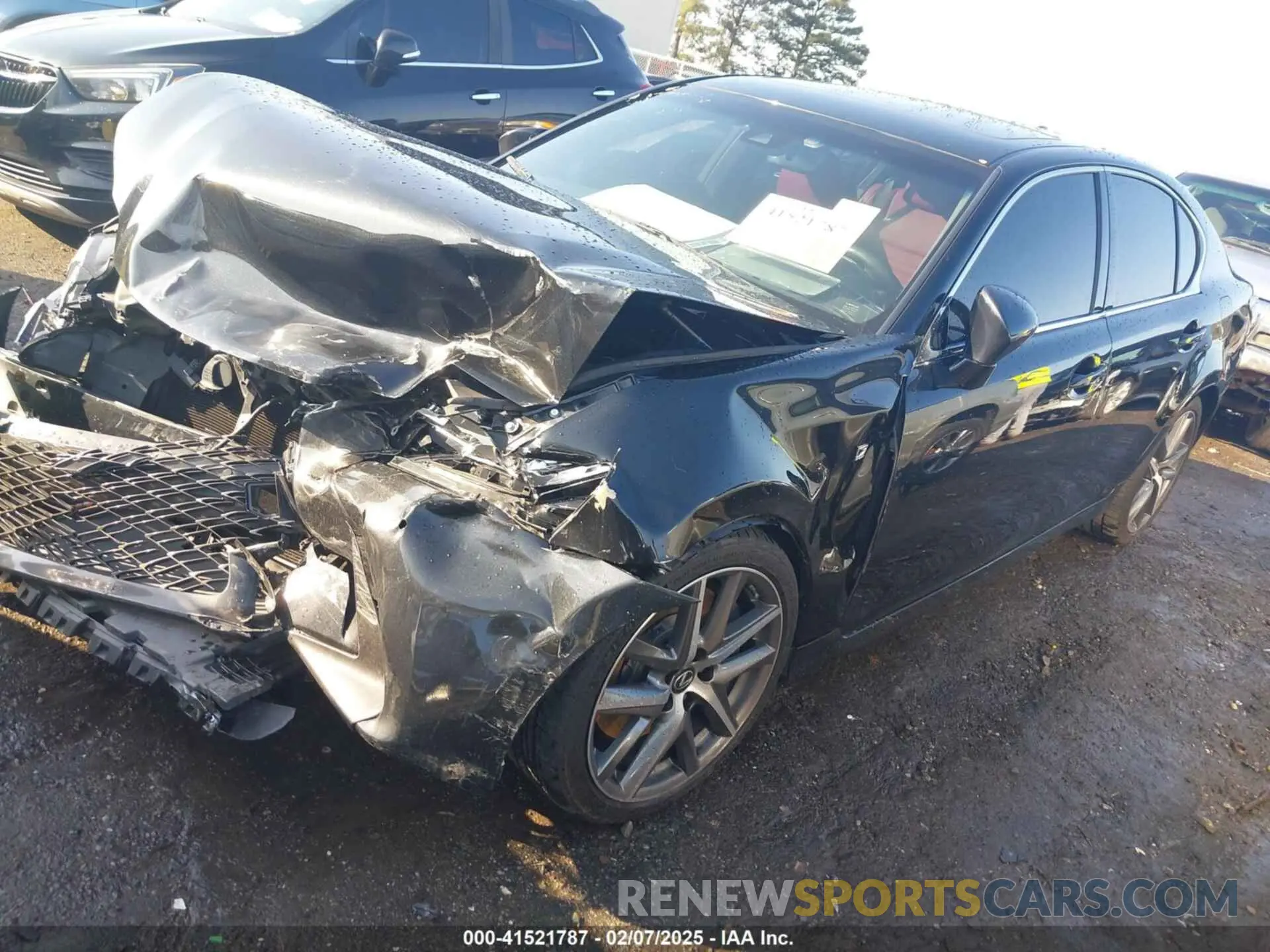 2 fotografías del automóvil dañado JTHEZ1BL8LA019806 LEXUS GS 350 2020