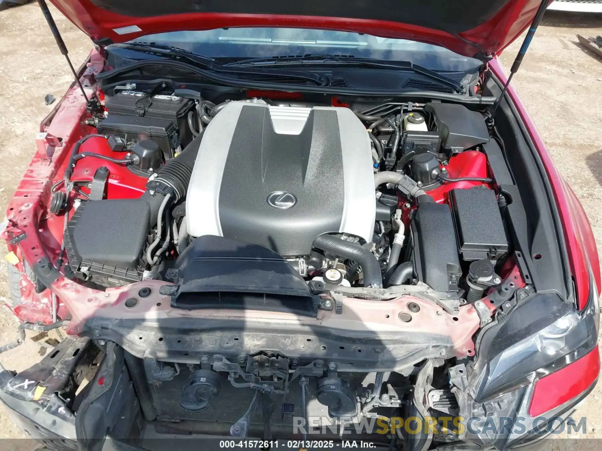 10 fotografías del automóvil dañado JTHEZ1BL8LA019921 LEXUS GS 350 2020