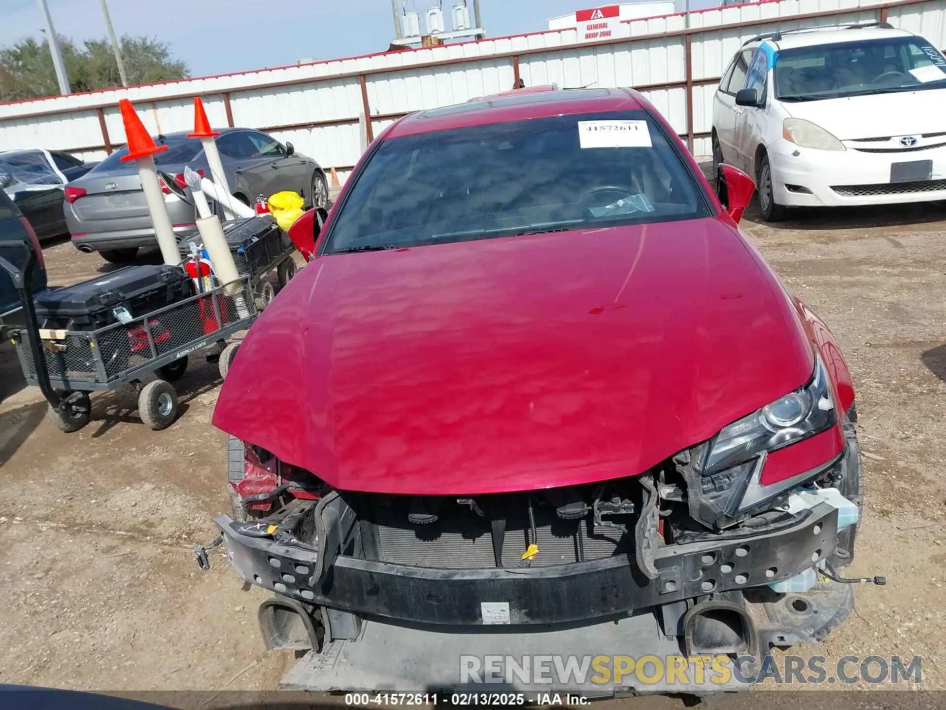 13 fotografías del automóvil dañado JTHEZ1BL8LA019921 LEXUS GS 350 2020