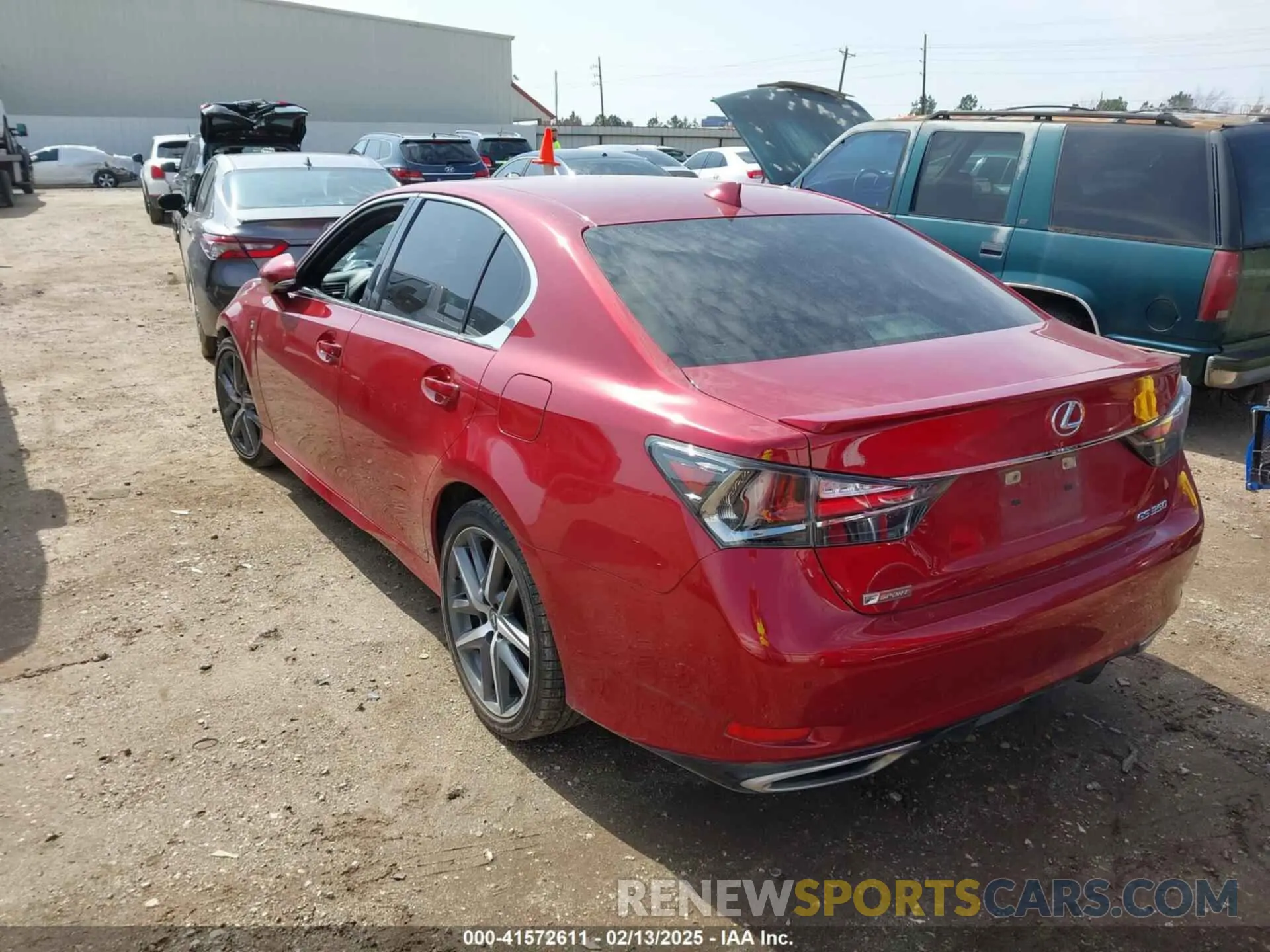3 fotografías del automóvil dañado JTHEZ1BL8LA019921 LEXUS GS 350 2020