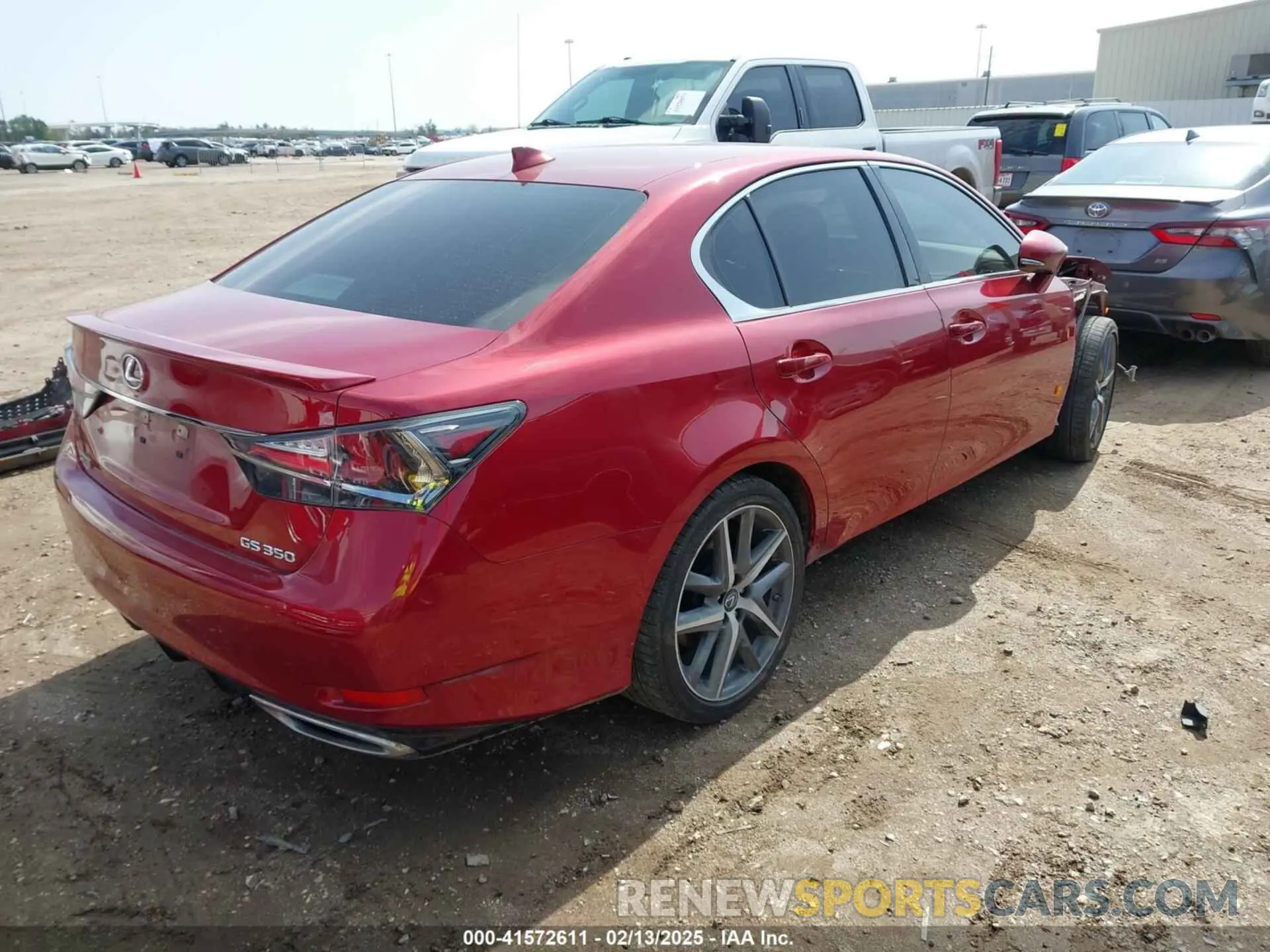 4 fotografías del automóvil dañado JTHEZ1BL8LA019921 LEXUS GS 350 2020