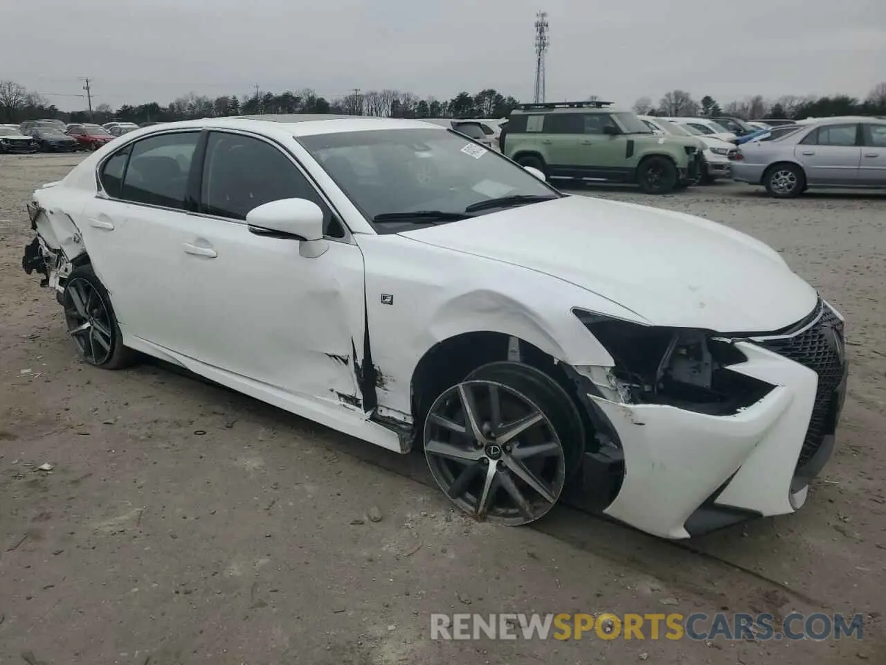 4 fotografías del automóvil dañado JTHEZ1CL0LA012976 LEXUS GS 350 F S 2020