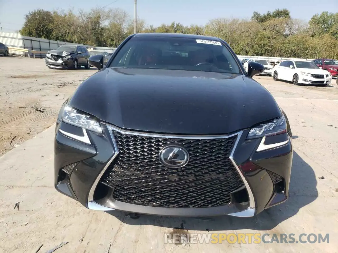 5 fotografías del automóvil dañado JTHEZ1CL2LA012543 LEXUS GS 350 F S 2020