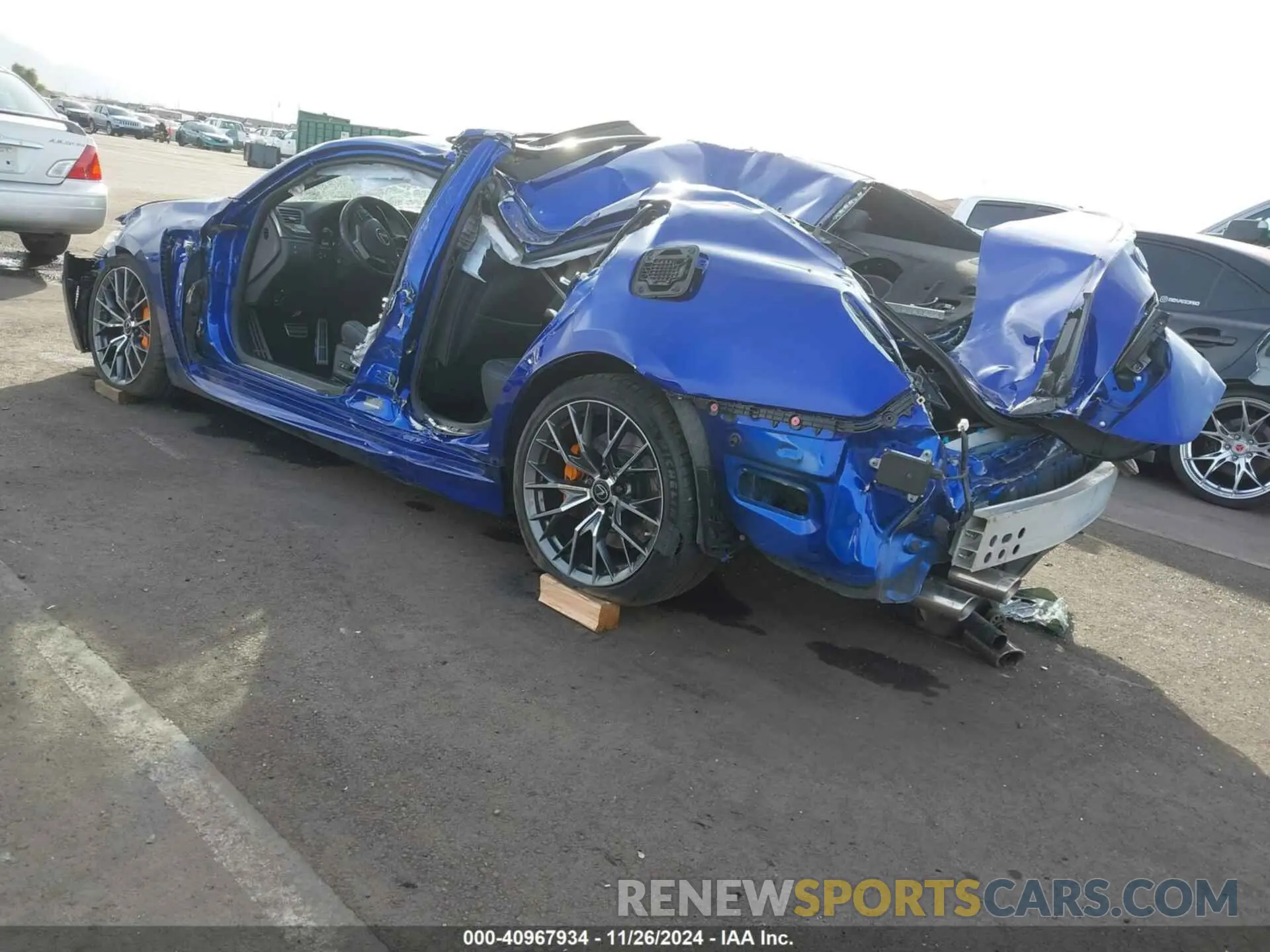 3 fotografías del automóvil dañado JTHBP1BL4KA002816 LEXUS GS F 2019