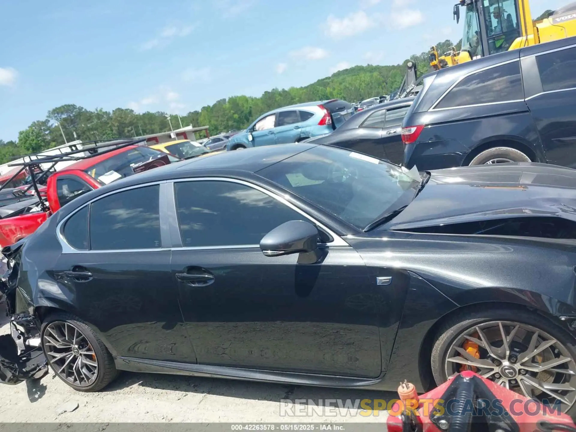 13 fotografías del automóvil dañado JTHBP1BL6KA003000 LEXUS GS F 2019