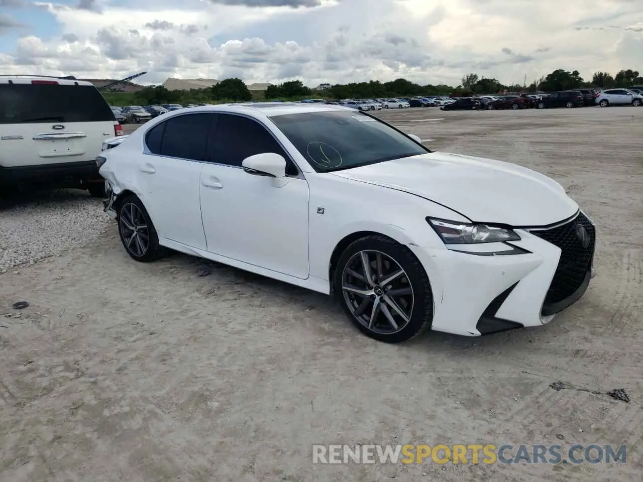 1 fotografías del automóvil dañado JTHBZ1BL1KA018465 LEXUS GS350 2019