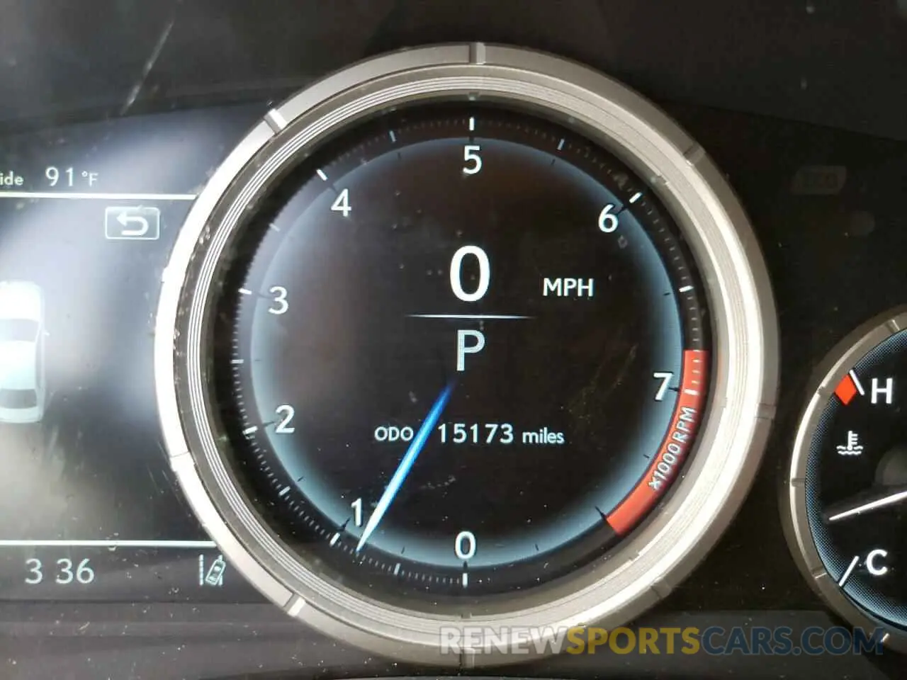 8 fotografías del automóvil dañado JTHBZ1BL1KA018465 LEXUS GS350 2019