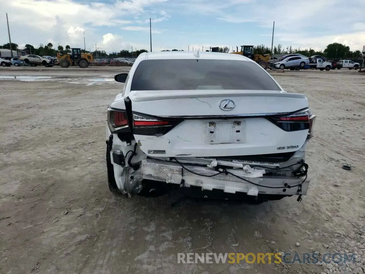 9 fotografías del automóvil dañado JTHBZ1BL1KA018465 LEXUS GS350 2019