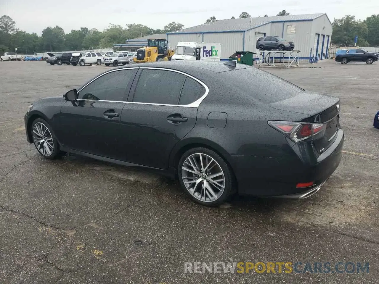 2 fotografías del automóvil dañado JTHBZ1BL6KA017036 LEXUS GS350 2019