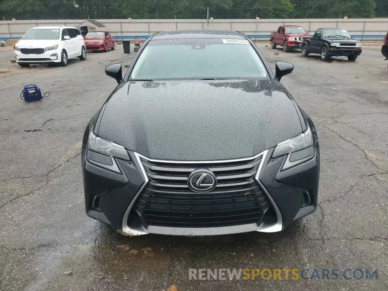5 fotografías del automóvil dañado JTHBZ1BL6KA017036 LEXUS GS350 2019