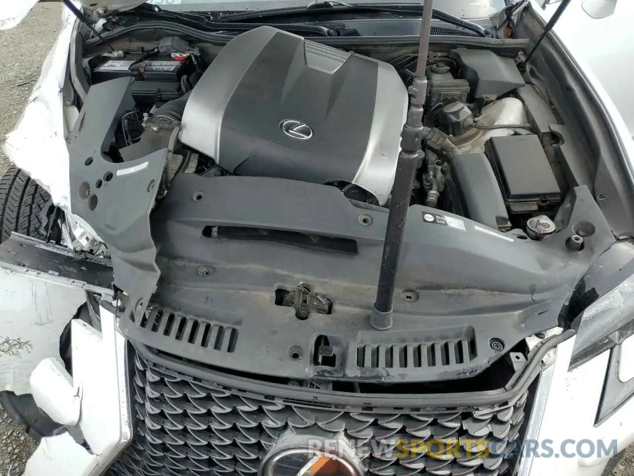 11 fotografías del automóvil dañado JTHBZ1BL7KA017742 LEXUS GS350 2019