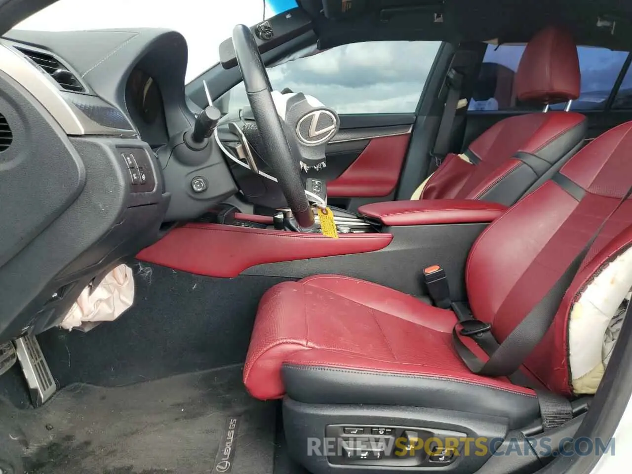 7 fotografías del automóvil dañado JTHBZ1BL7KA017742 LEXUS GS350 2019