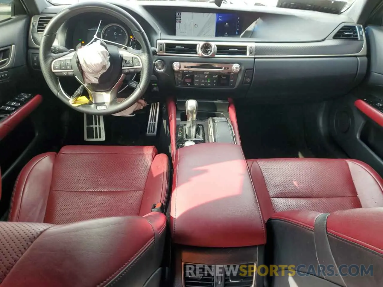 8 fotografías del automóvil dañado JTHBZ1BL7KA017742 LEXUS GS350 2019