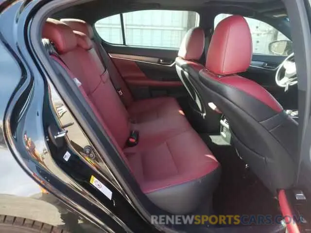 6 fotografías del automóvil dañado JTHCZ1BL1KA010905 LEXUS GS350 2019
