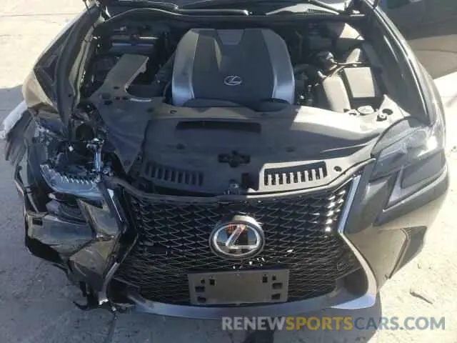 7 fotografías del automóvil dañado JTHCZ1BL1KA010905 LEXUS GS350 2019