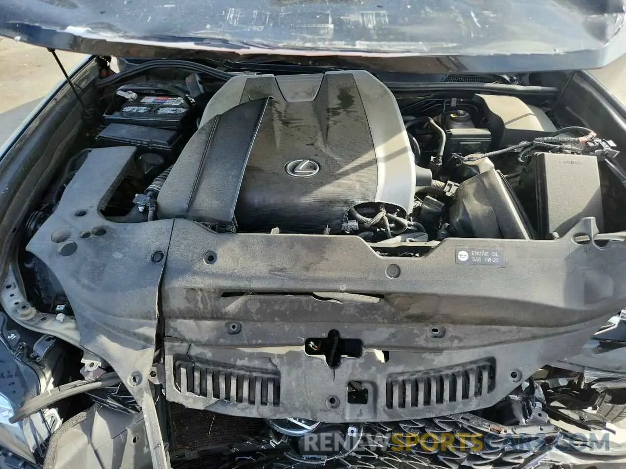 11 fotografías del automóvil dañado JTHCZ1BL3KA011831 LEXUS GS350 2019