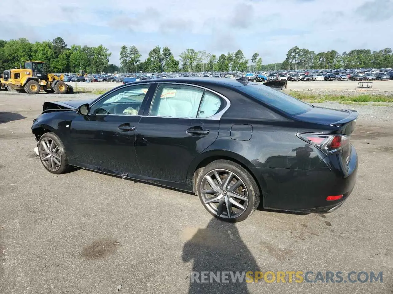 2 fotografías del automóvil dañado JTHCZ1BL3KA011831 LEXUS GS350 2019