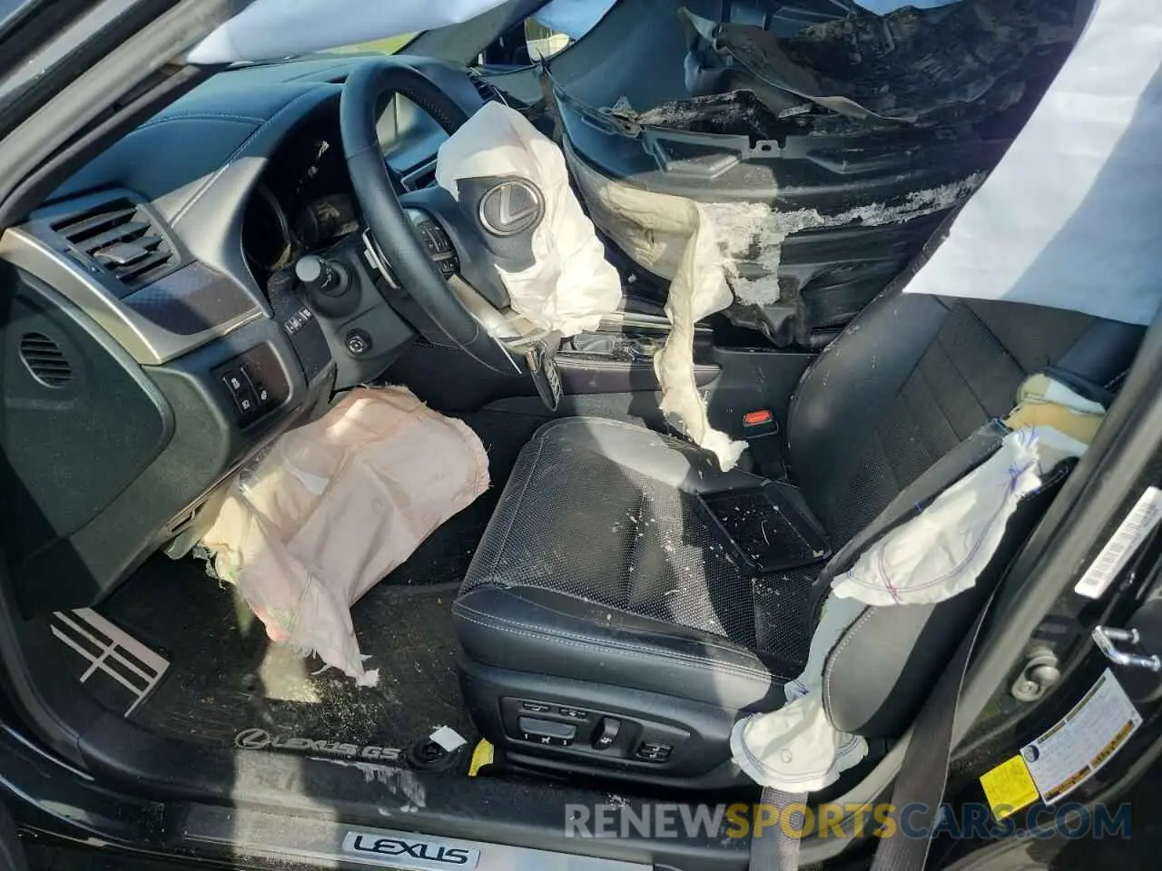 7 fotografías del automóvil dañado JTHCZ1BL3KA011831 LEXUS GS350 2019