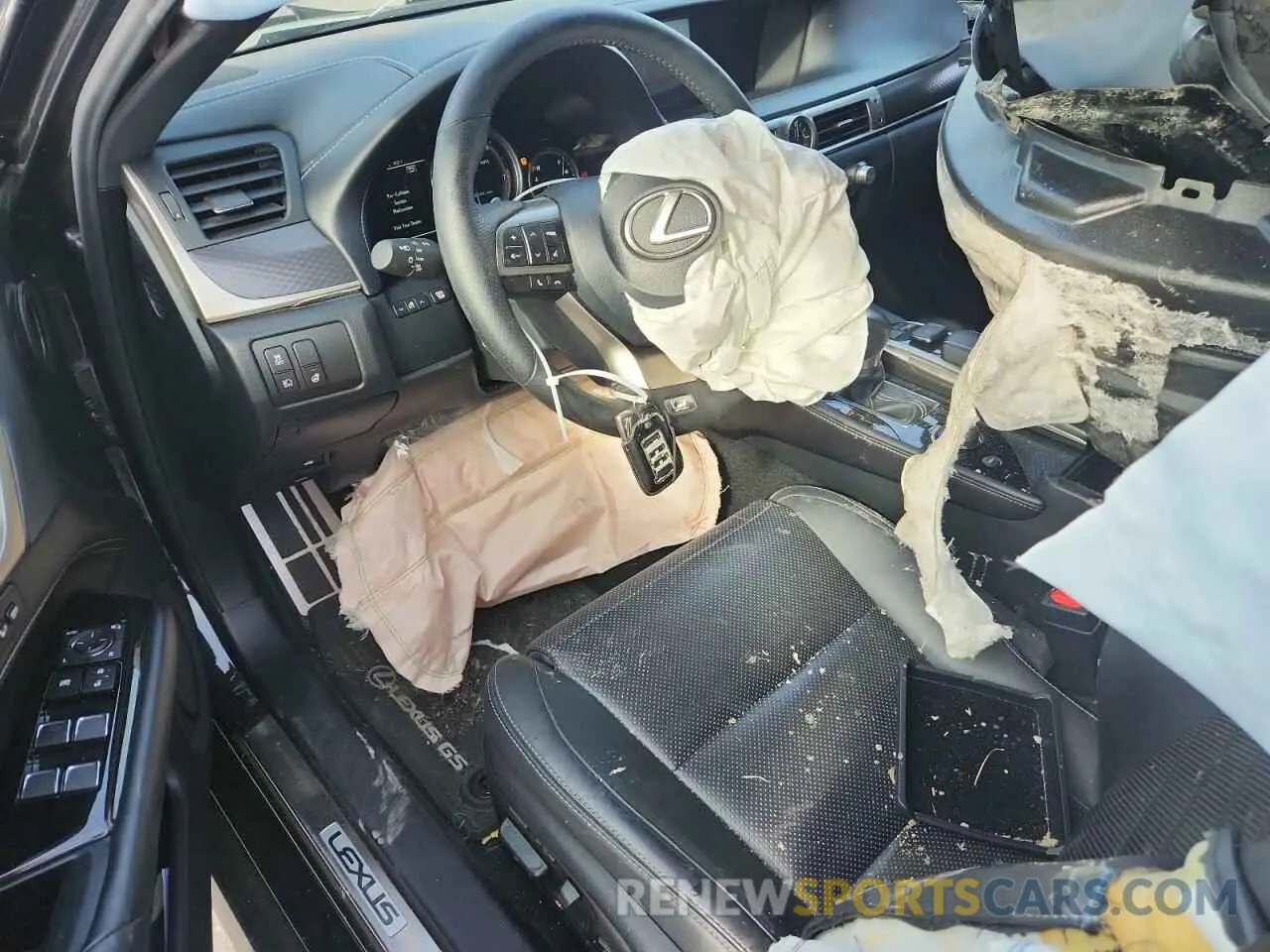 8 fotografías del automóvil dañado JTHCZ1BL3KA011831 LEXUS GS350 2019