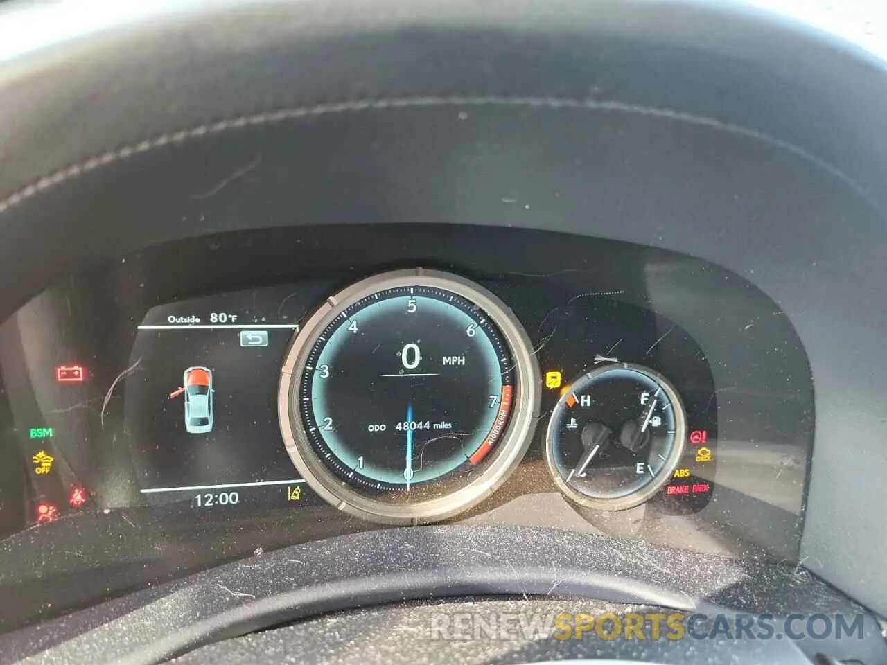 9 fotografías del automóvil dañado JTHCZ1BL3KA011831 LEXUS GS350 2019