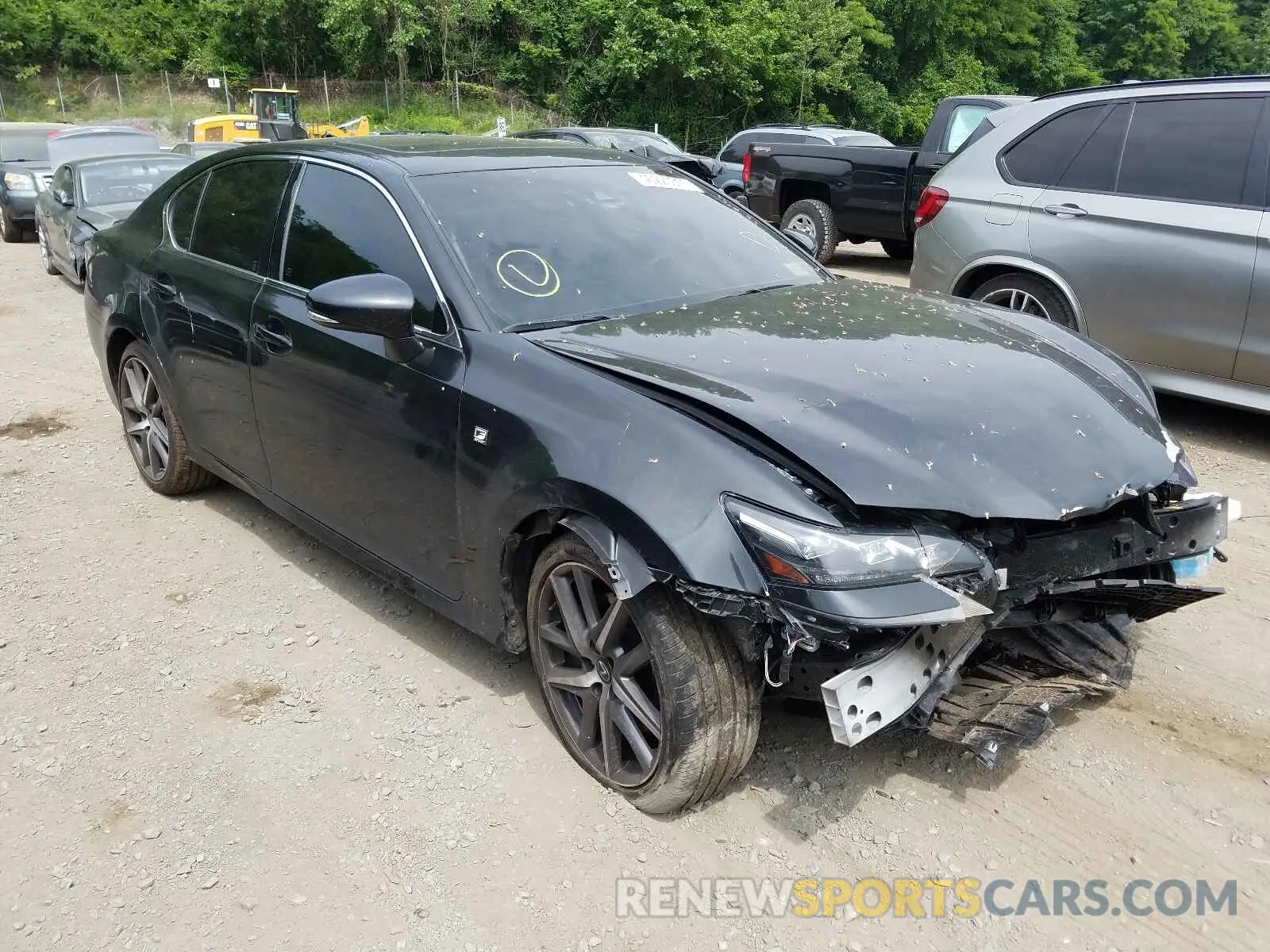 1 fotografías del automóvil dañado JTHEZ1CL0LA012590 LEXUS GS350 2020