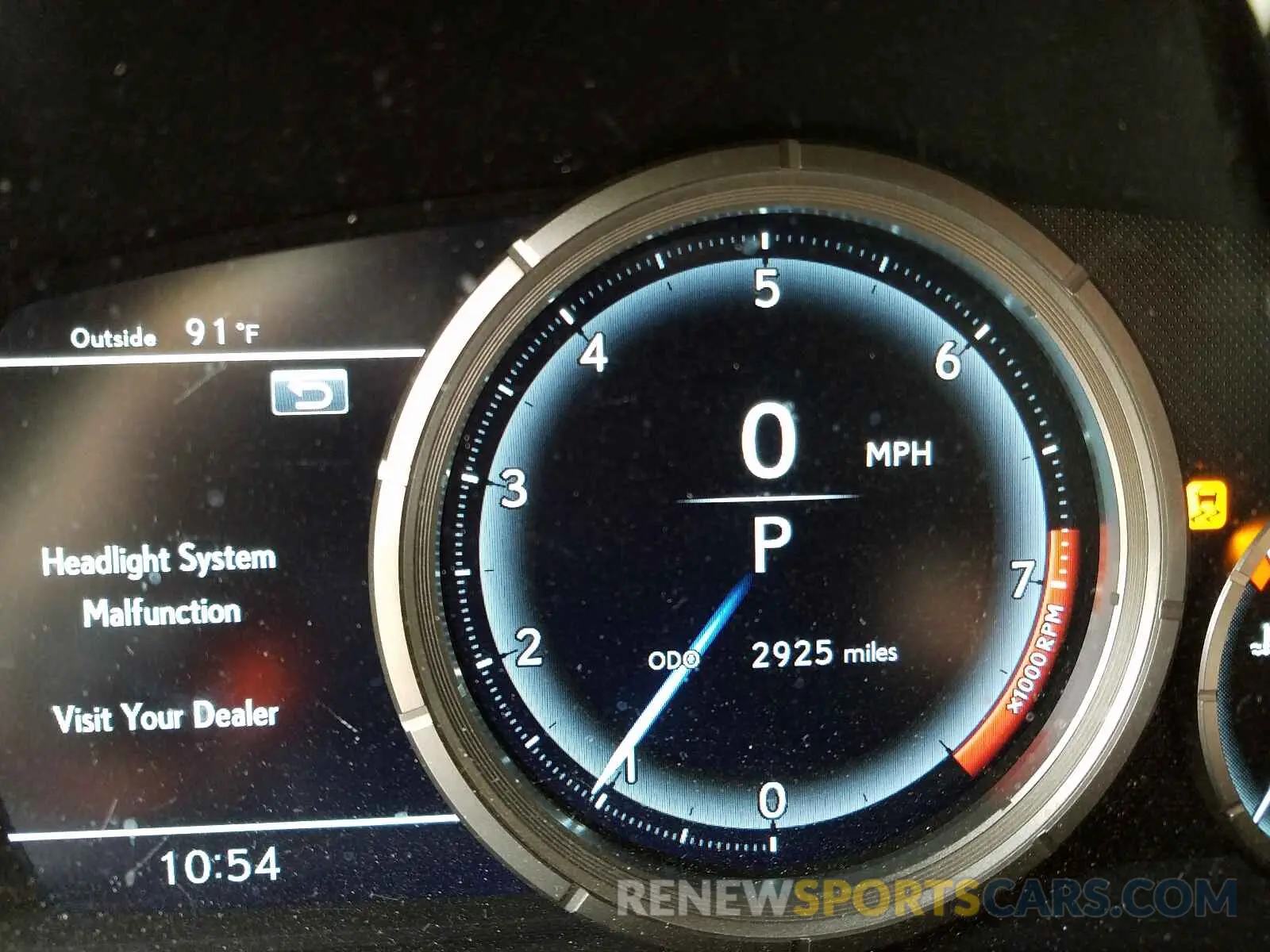 8 fotografías del automóvil dañado JTHEZ1CL0LA012590 LEXUS GS350 2020