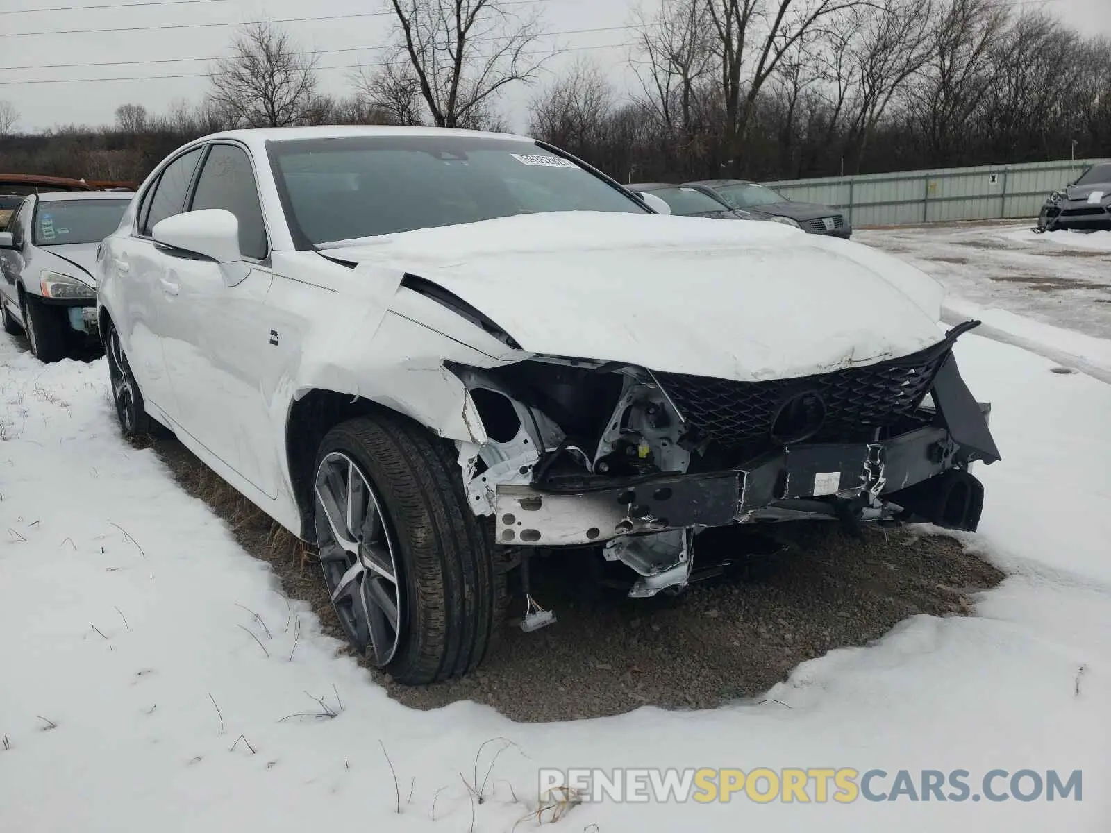 1 fotografías del automóvil dañado JTHEZ1CL8LA012823 LEXUS GS350 2020