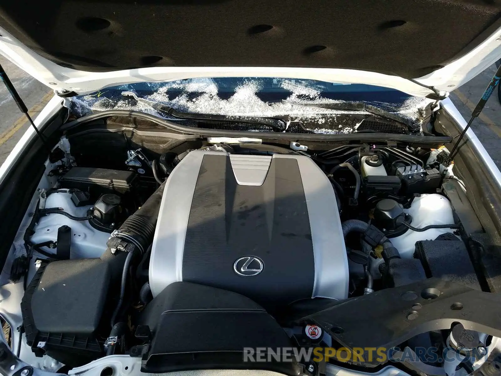 7 fotografías del automóvil dañado JTHEZ1CL8LA012823 LEXUS GS350 2020