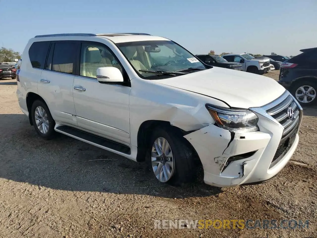4 fotografías del automóvil dañado JTJBM7FX0K5219151 LEXUS GX 2019