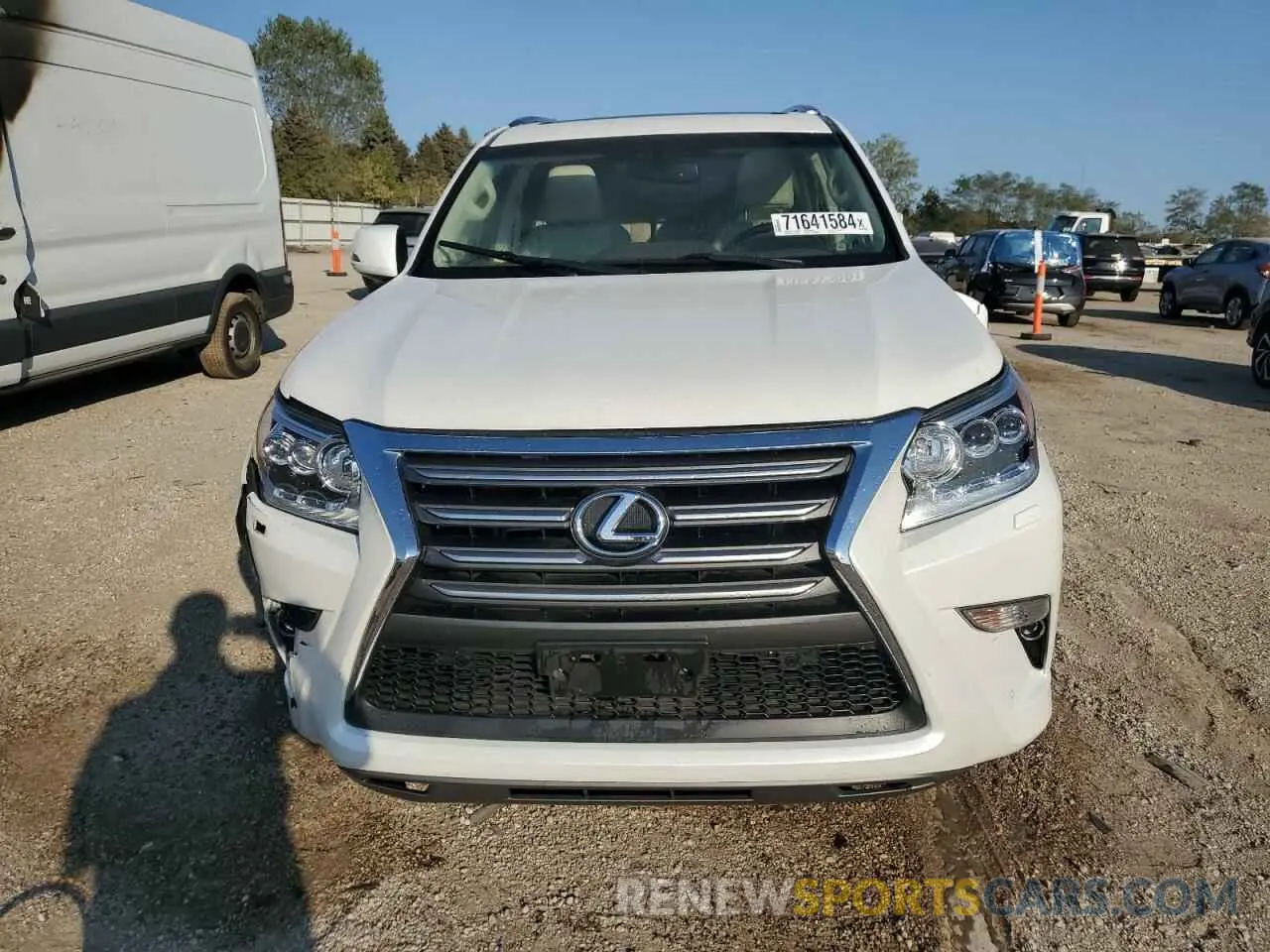 5 fotografías del automóvil dañado JTJBM7FX0K5219151 LEXUS GX 2019