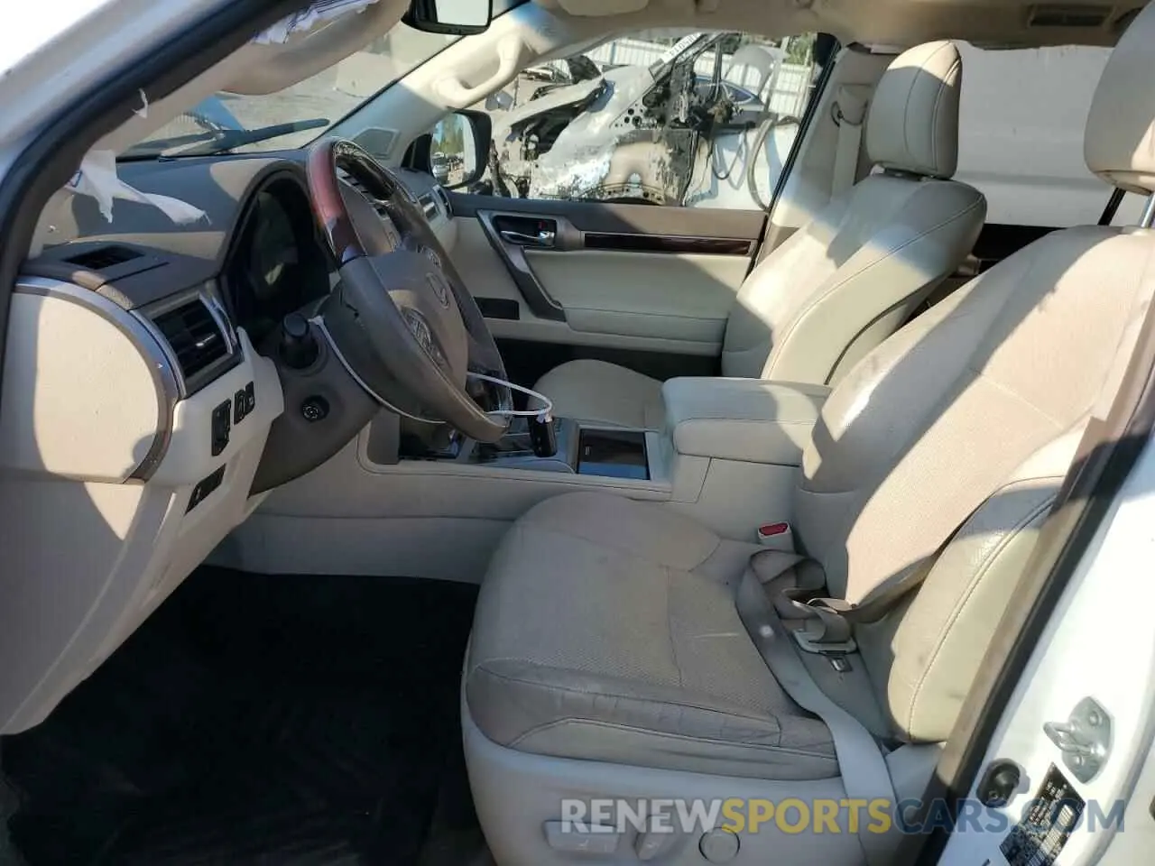 7 fotografías del automóvil dañado JTJBM7FX0K5219151 LEXUS GX 2019